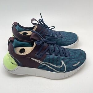 Nike Mens Sneakers Mens 9.5? Free RN Next Nature FB1276-300 Blue Running Shoes